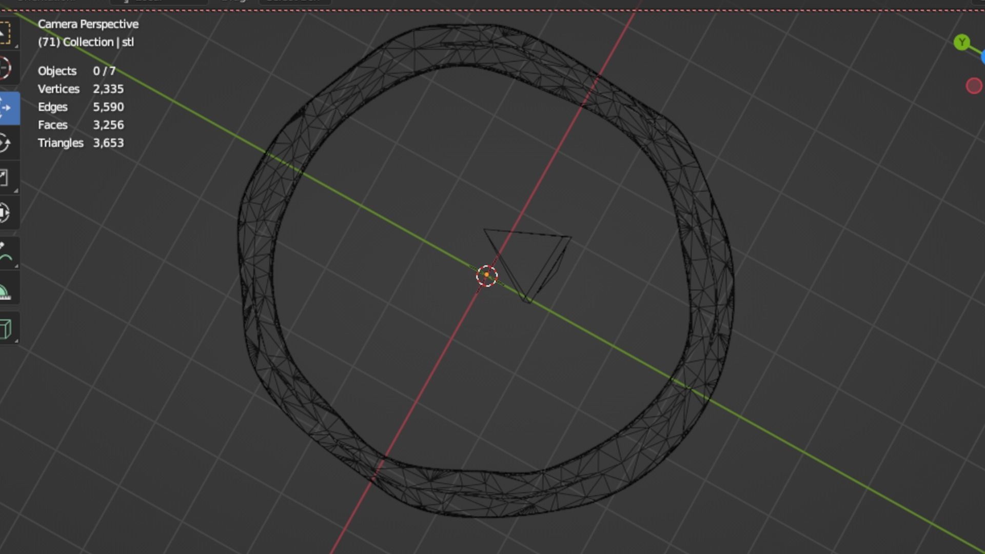 Frame mirror 43 3D print model_5