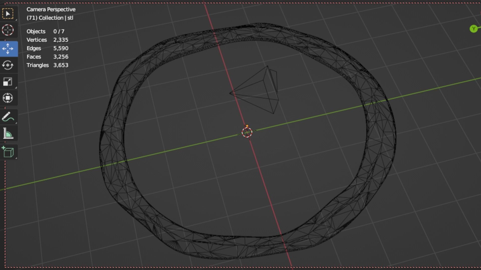 Frame mirror 43 3D print model_6