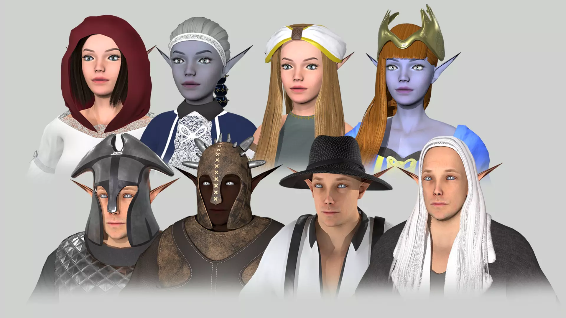 Elf collection elven characters for sims _0