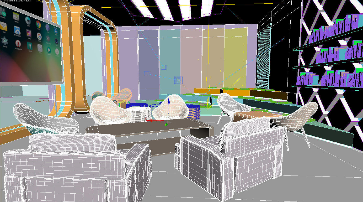 innovation  hub Low-poly 3D model_14