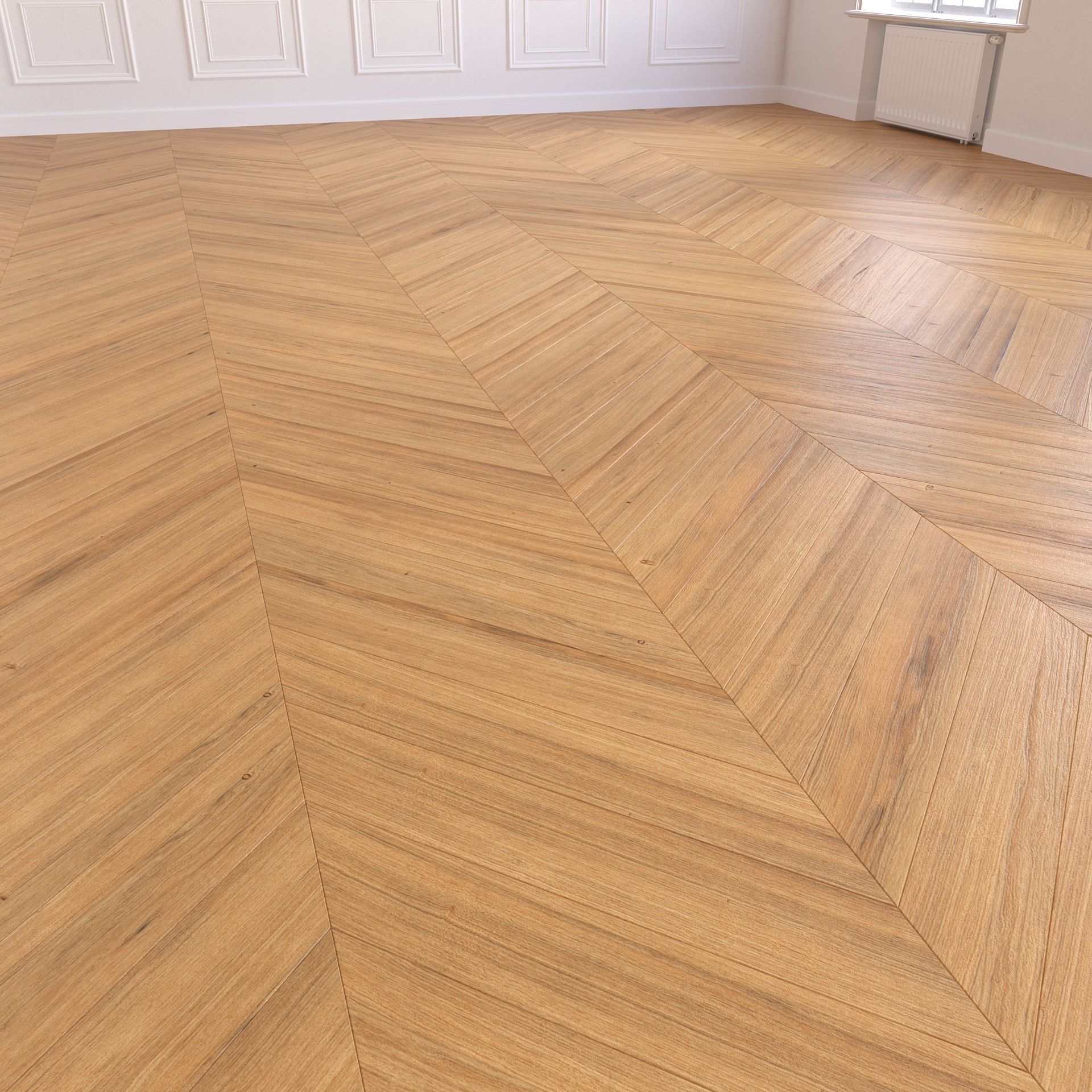 Parquet - Laminate - Wooden floor 3 in 1 Low-poly 3D model_8