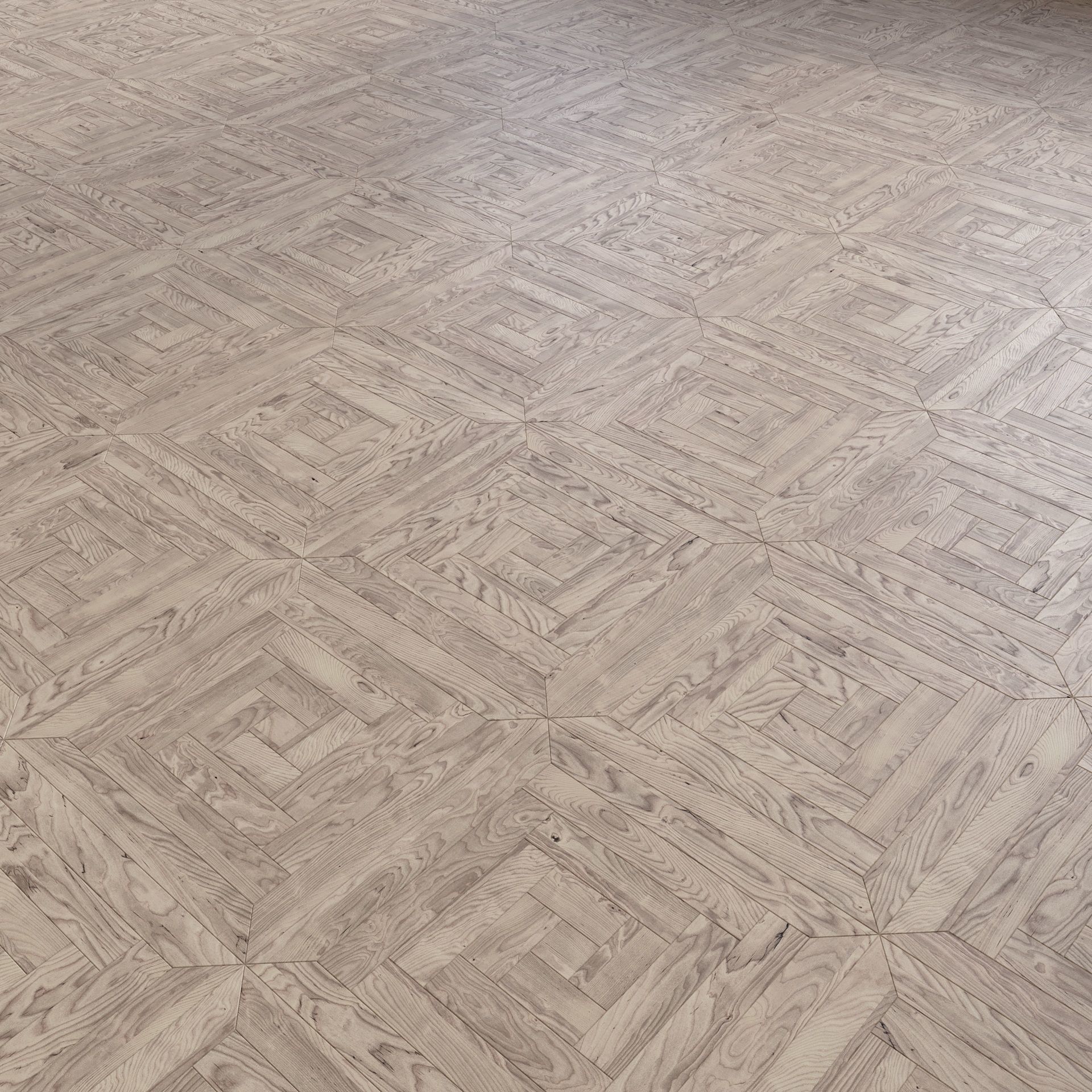 Parquet - Laminate - Wooden floor 3 in 1 Low-poly 3D model_3