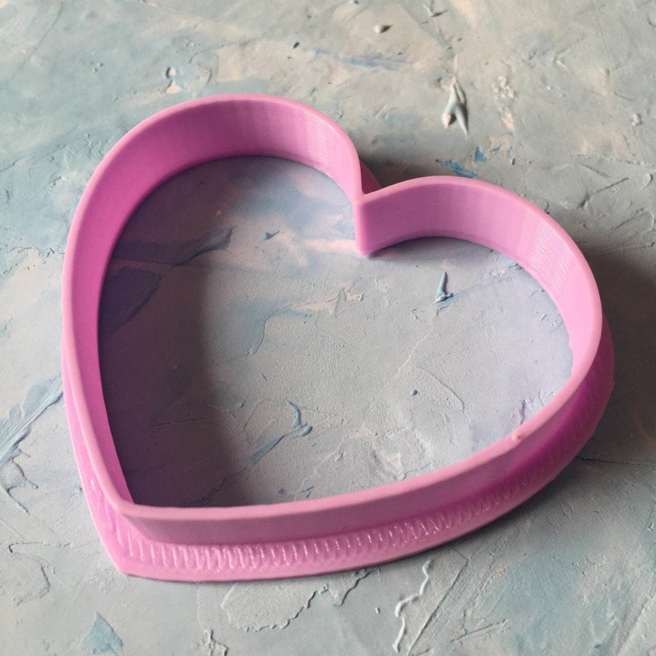 Heart Cookie Cutter 3D print model_2