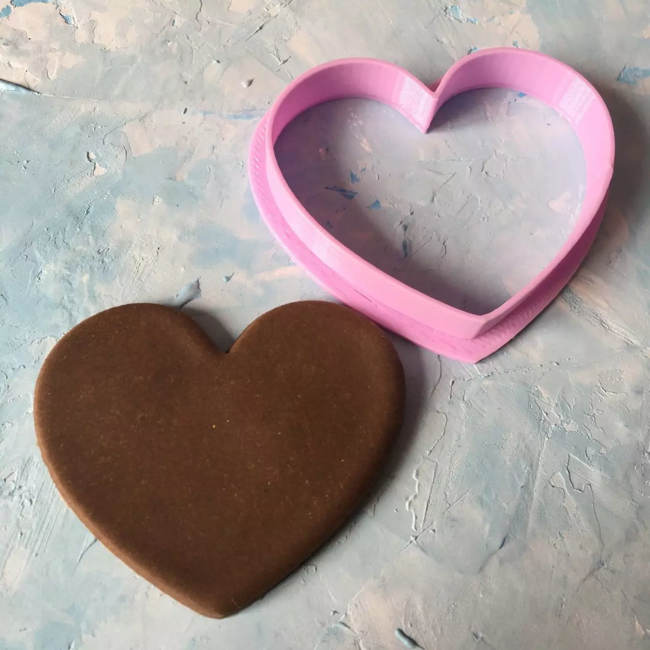 Heart Cookie Cutter 3D print model_0