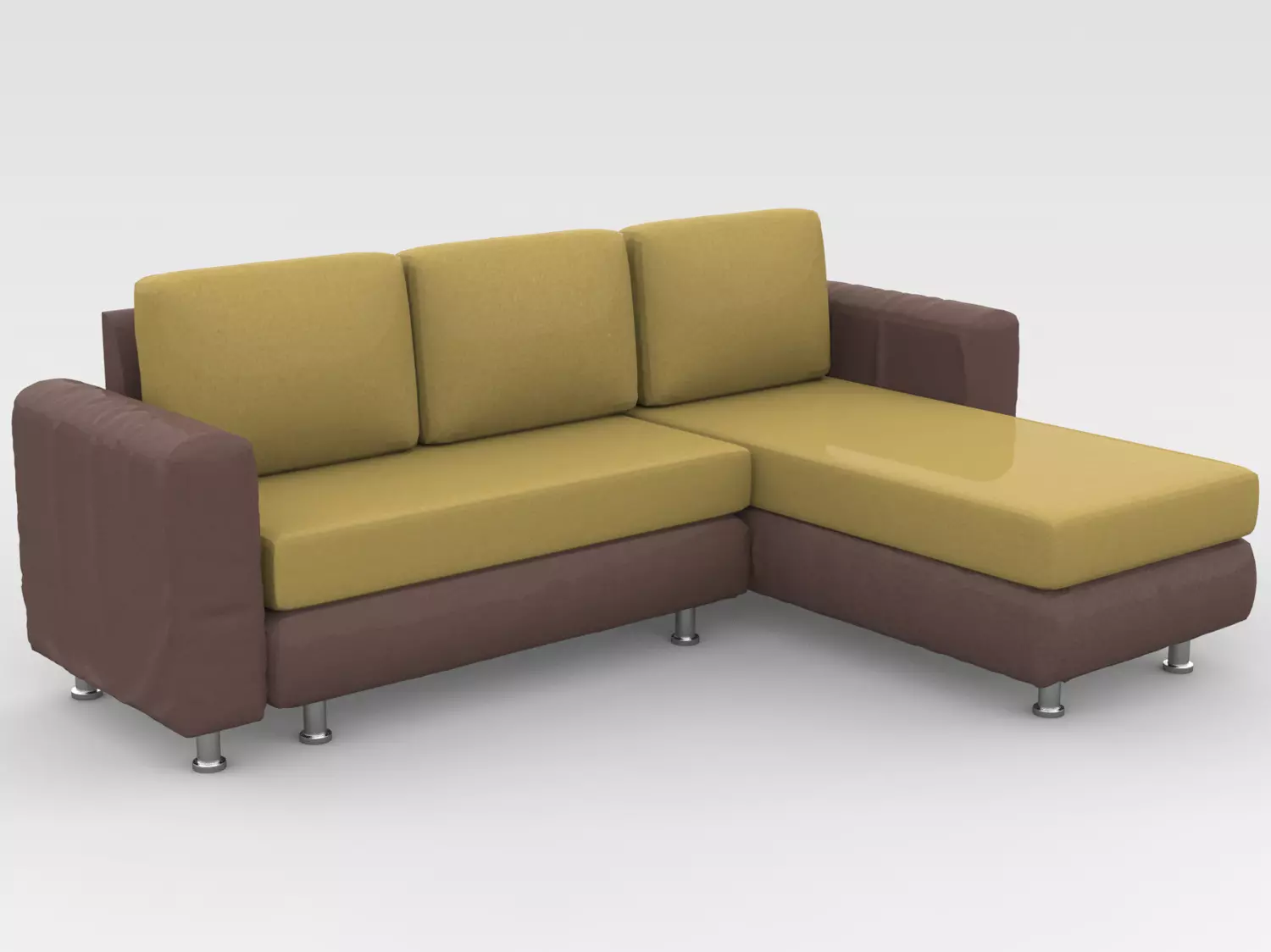 Corner Sofa 3D model_0
