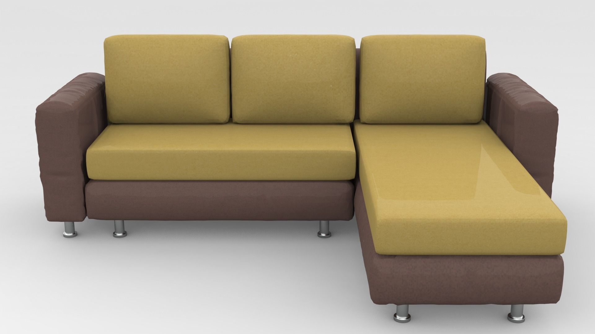 Corner Sofa 3D model_1