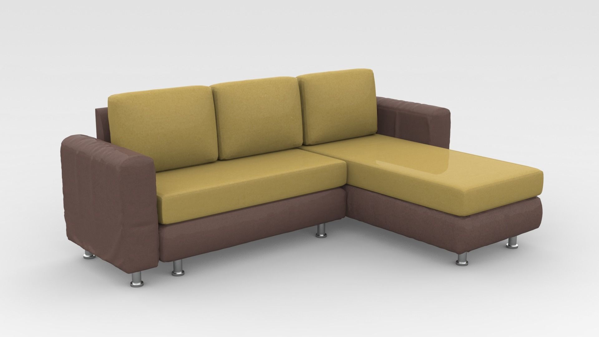 Corner Sofa 3D model_5