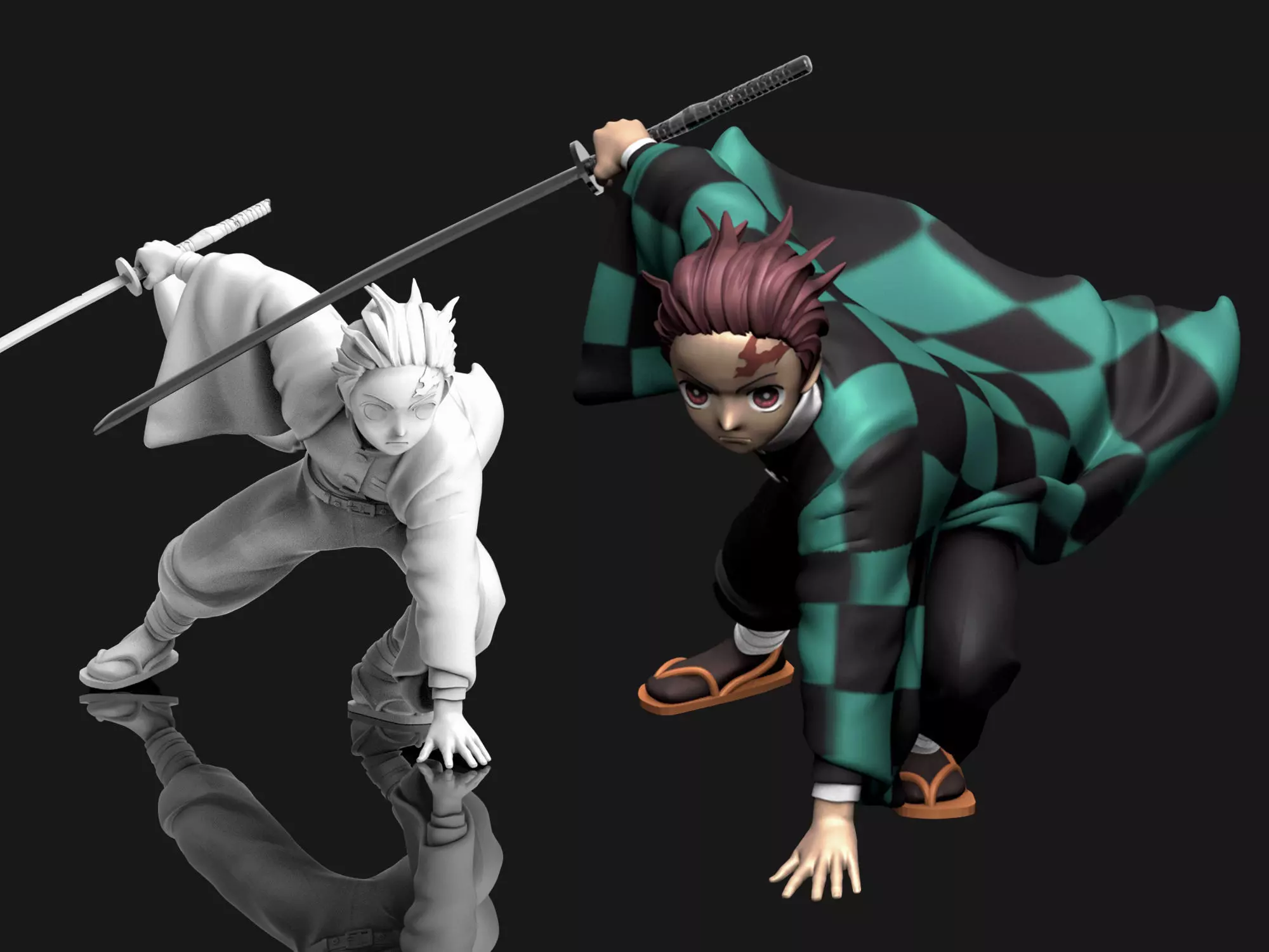 Kamado Tanjiro 3D Printable  3D print model_0