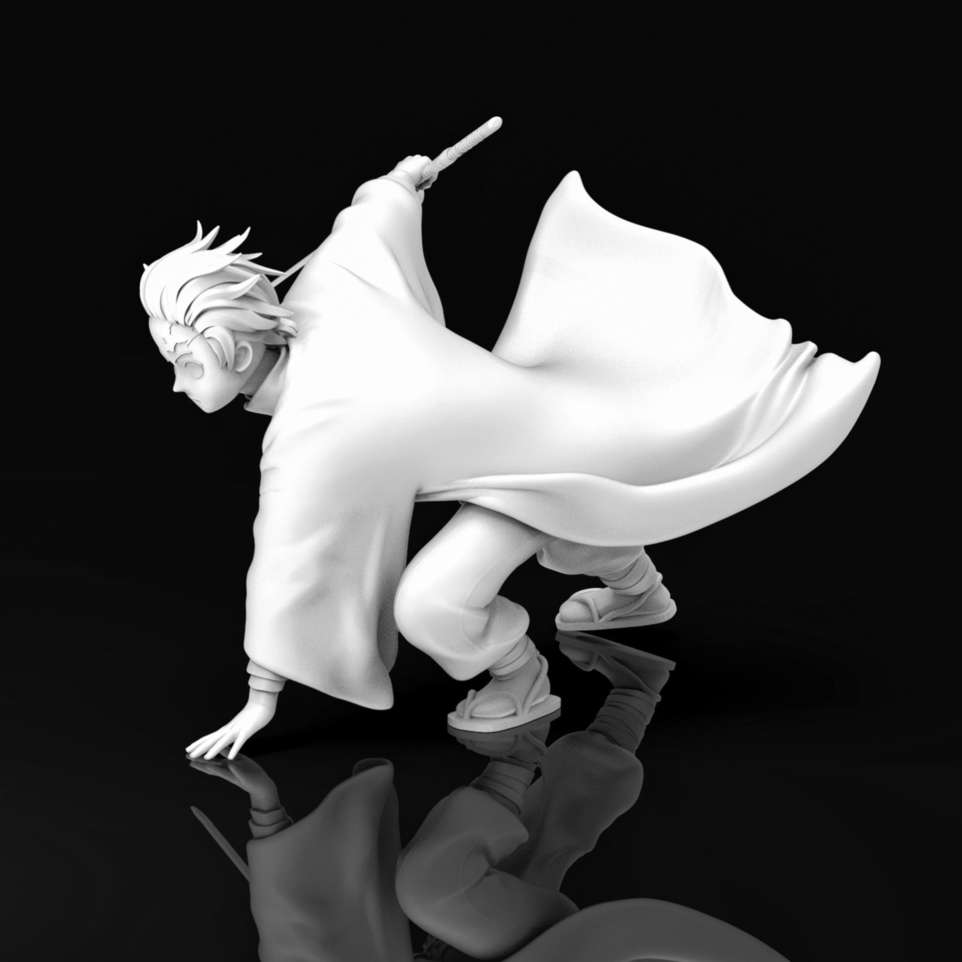 Kamado Tanjiro 3D Printable  3D print model_15