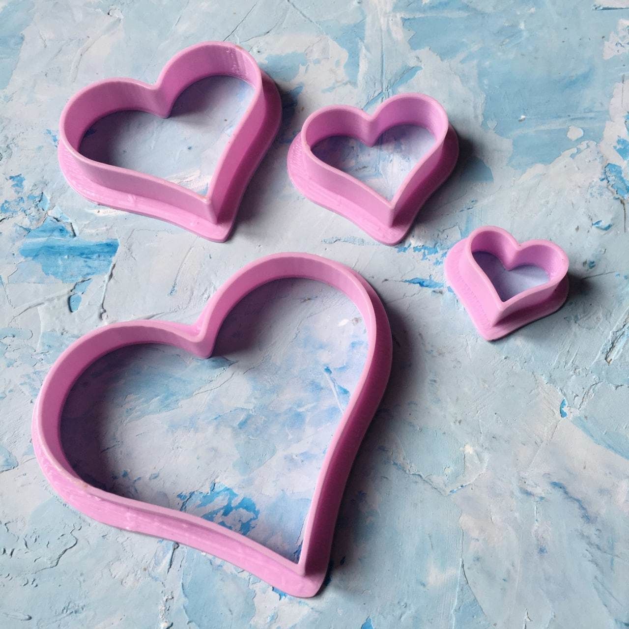 Heart Cookie Cutter 3D print model_5