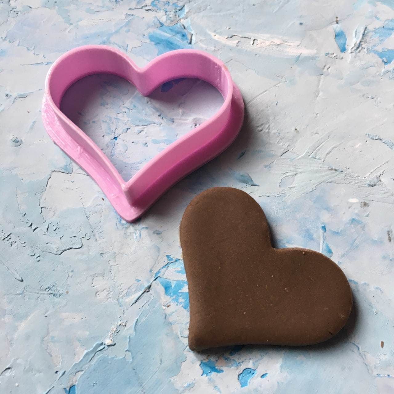 Heart Cookie Cutter 3D print model_12