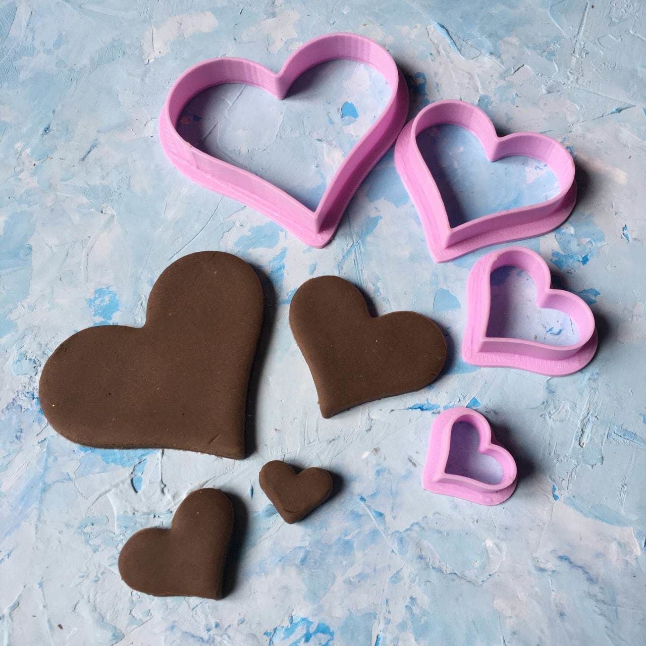 Heart Cookie Cutter 3D print model_2