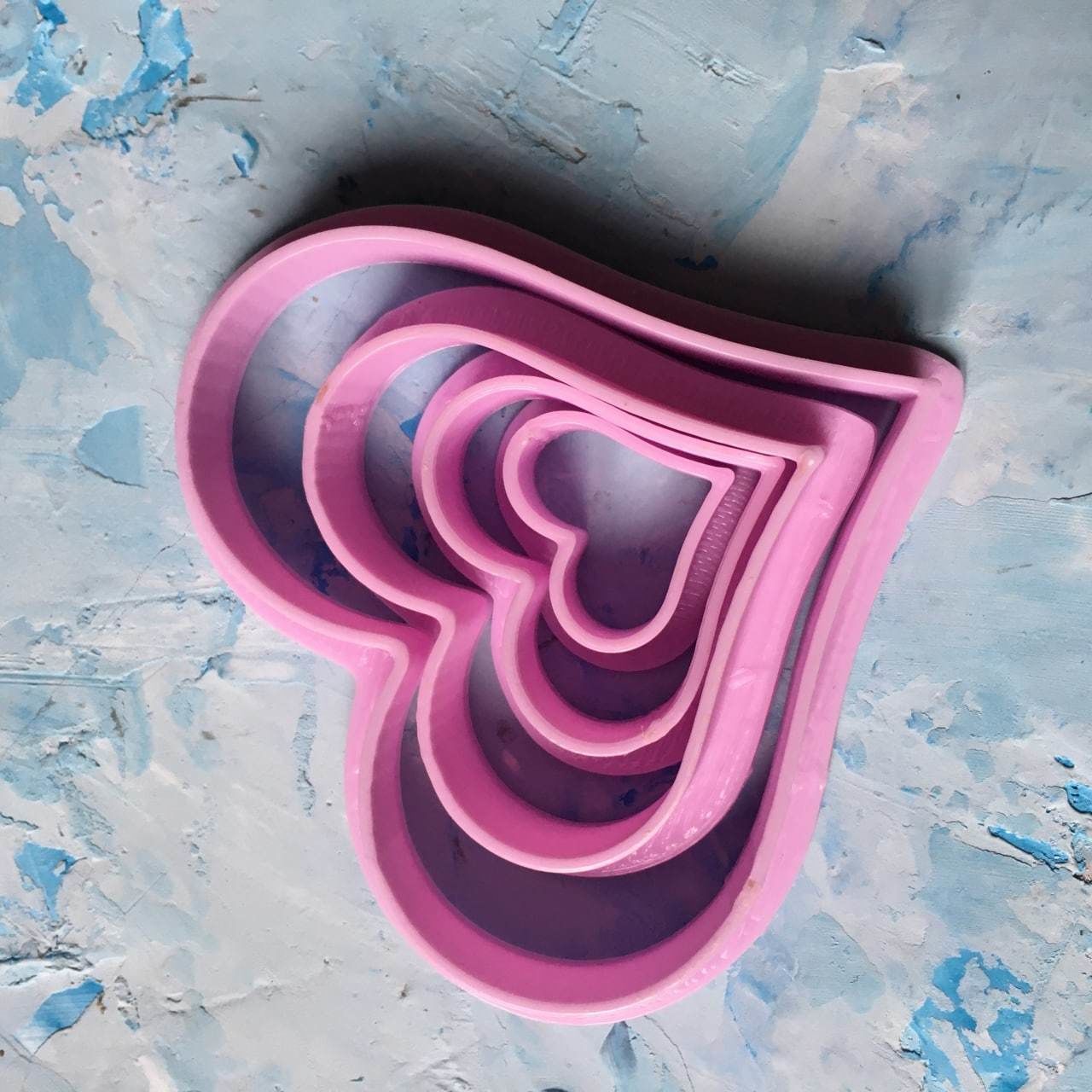 Heart Cookie Cutter 3D print model_7