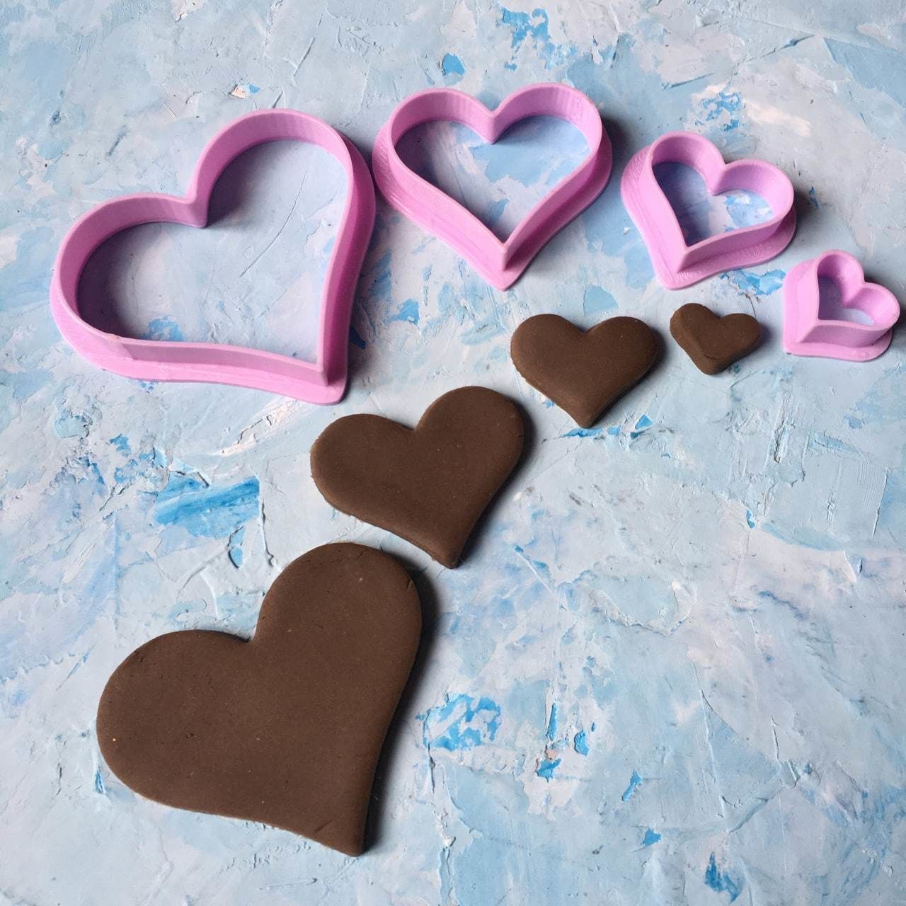 Heart Cookie Cutter 3D print model_3