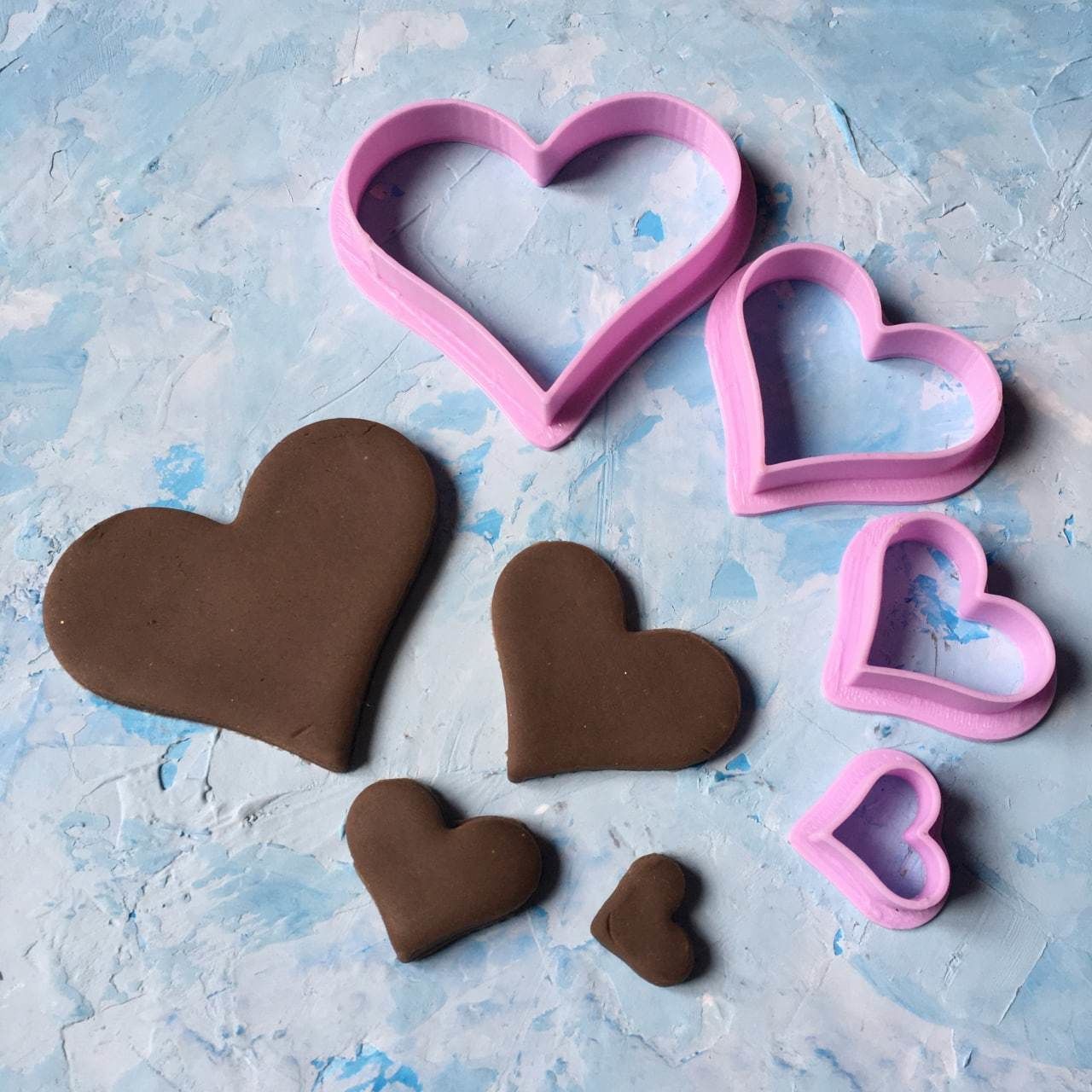 Heart Cookie Cutter 3D print model_1