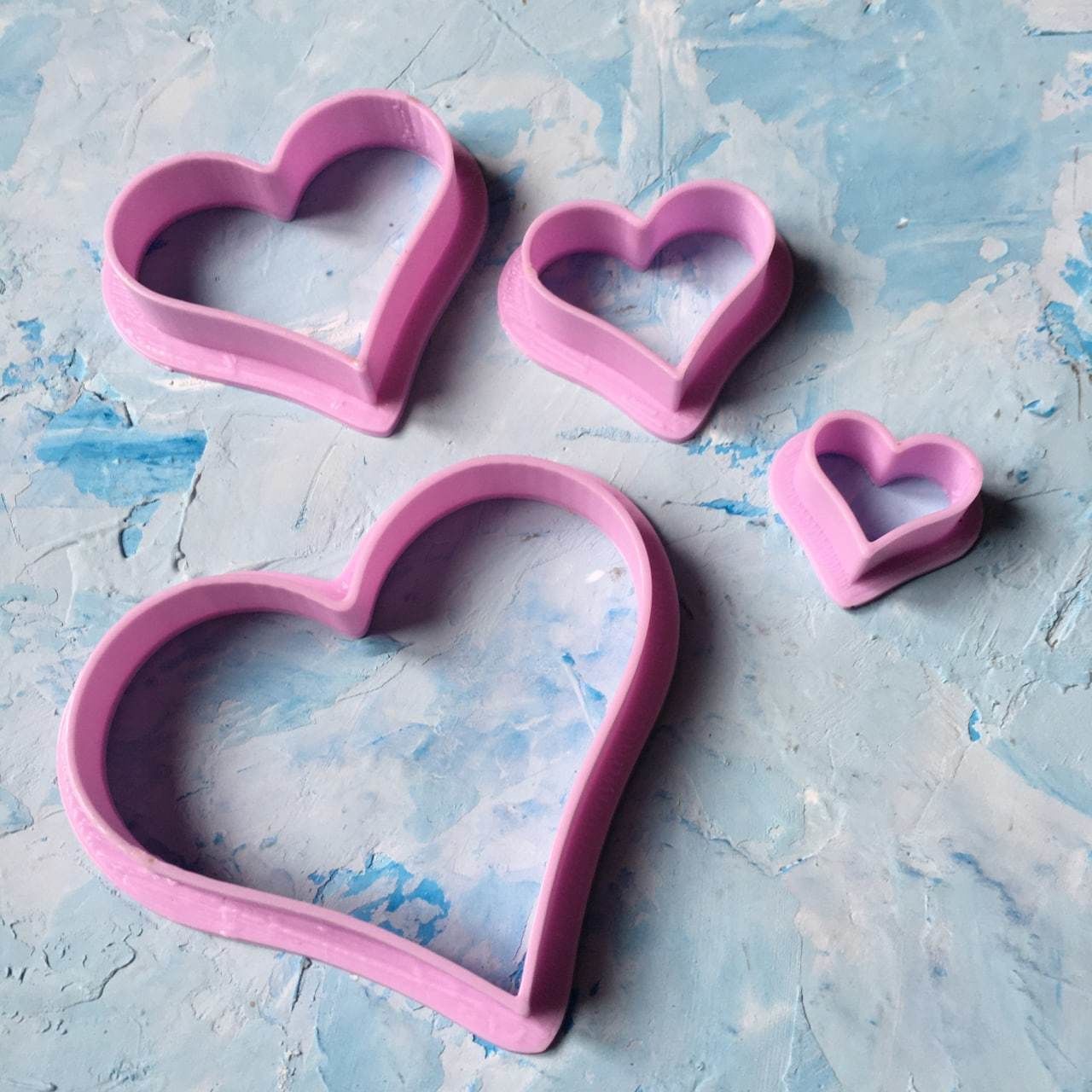 Heart Cookie Cutter 3D print model_6