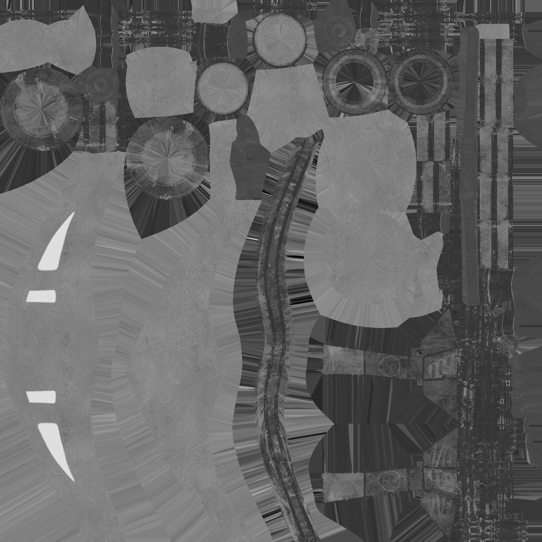 Steampunk Mask A06 Bronze - SciFi Character Design Low-poly 3D model_23