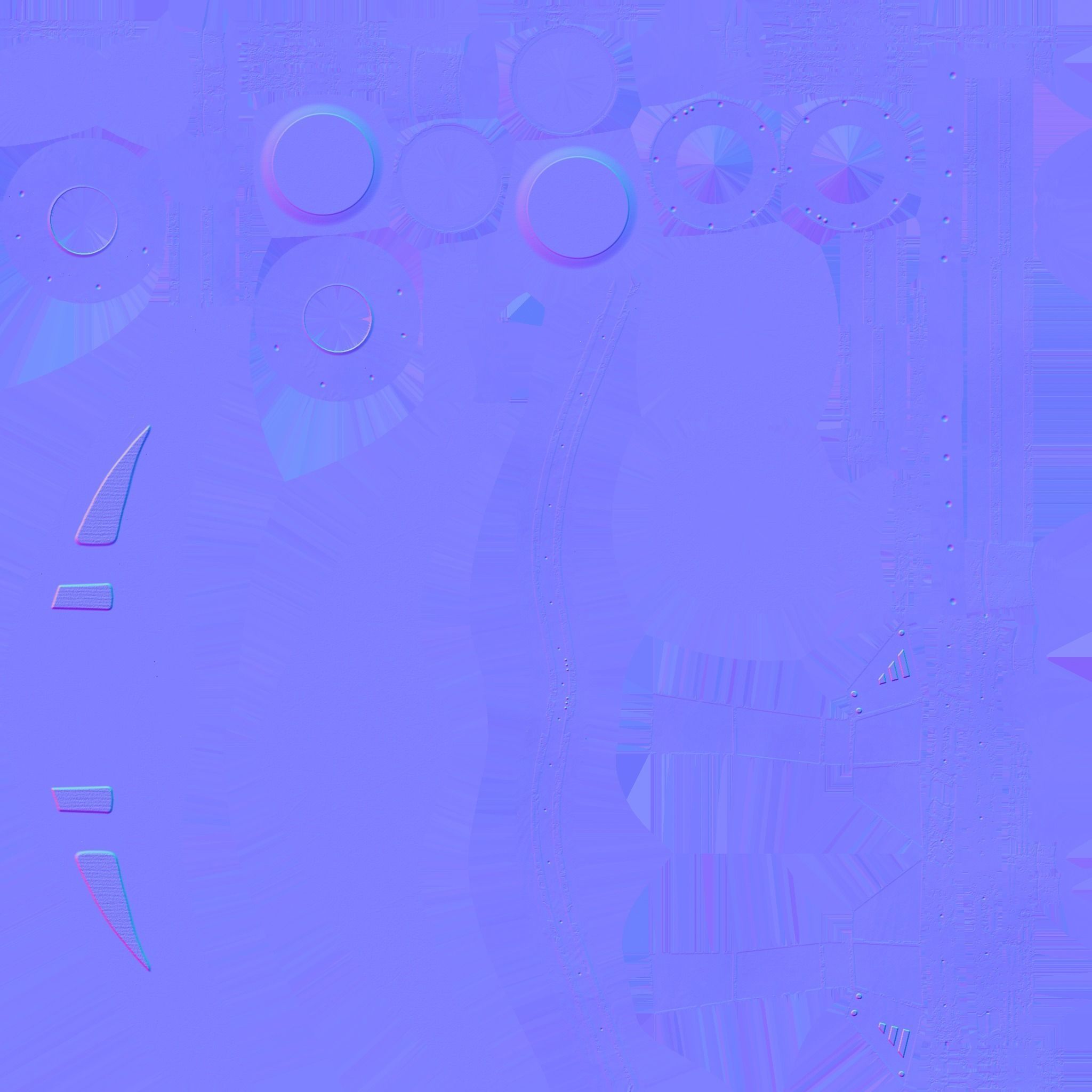 Steampunk Mask A06 Bronze - SciFi Character Design Low-poly 3D model_22