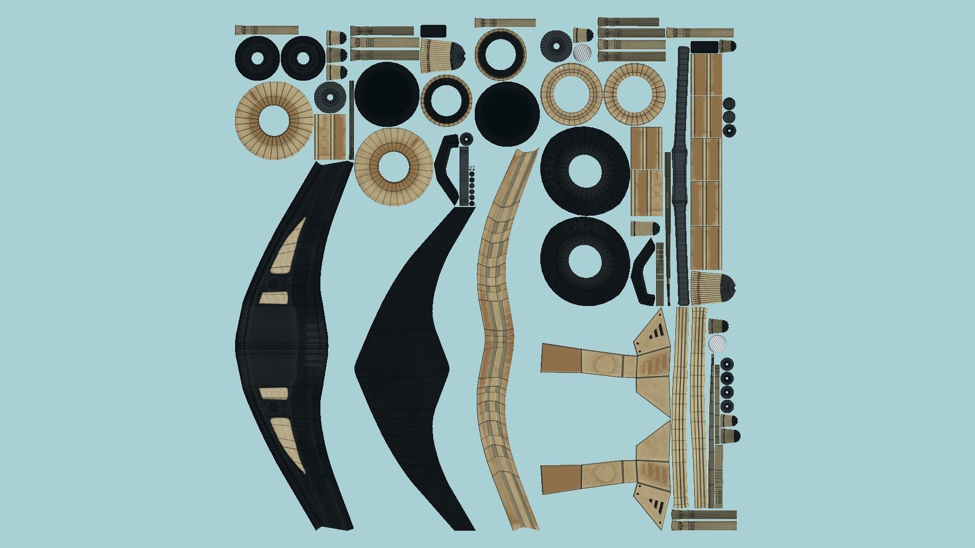 10 Steampunk Masks A Collection - SciFi Character Design _82