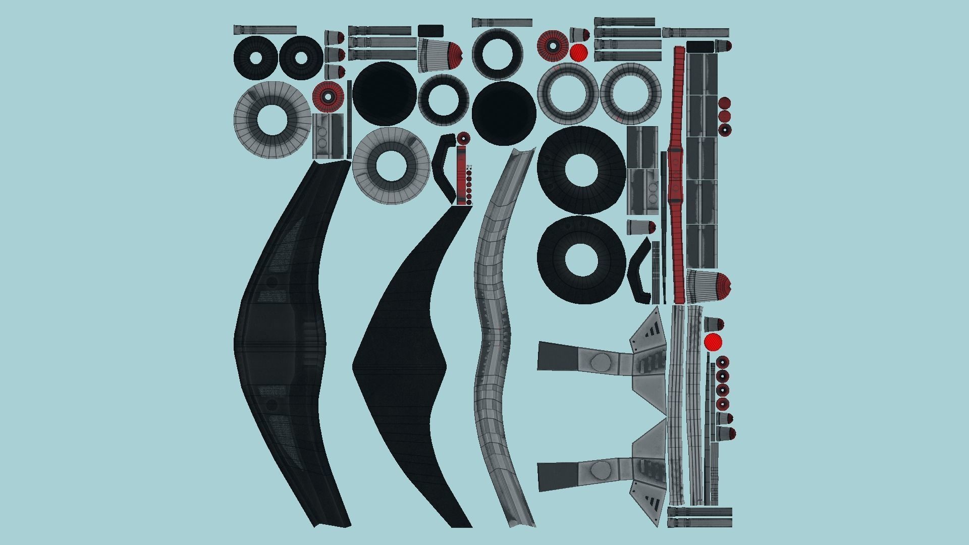 10 Steampunk Masks A Collection - SciFi Character Design _83