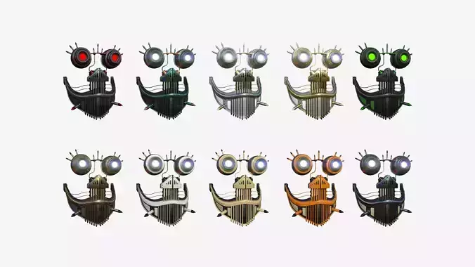 10 Steampunk Masks A Collection - SciFi Character Design 10 Steampunk Masks A Collection - SciFi Character Design