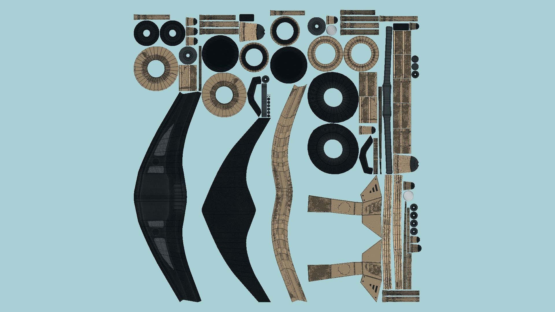 10 Steampunk Masks A Collection - SciFi Character Design _81