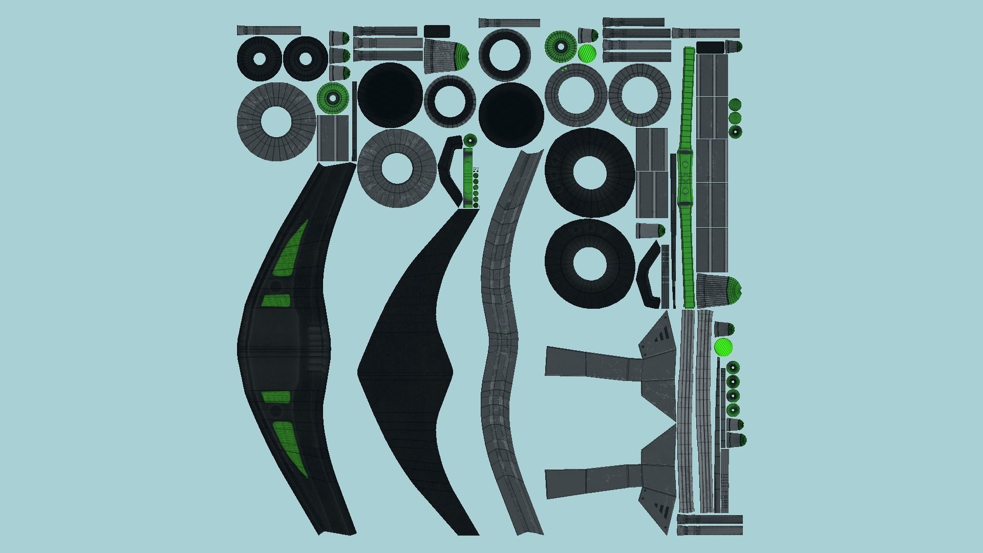 10 Steampunk Masks A Collection - SciFi Character Design _67