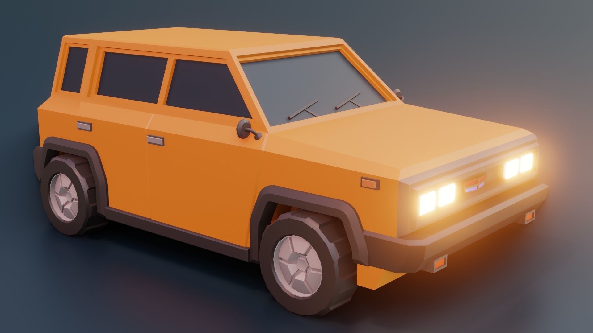 low poly cars vol 04 lowpoly Low-poly 3D model_24