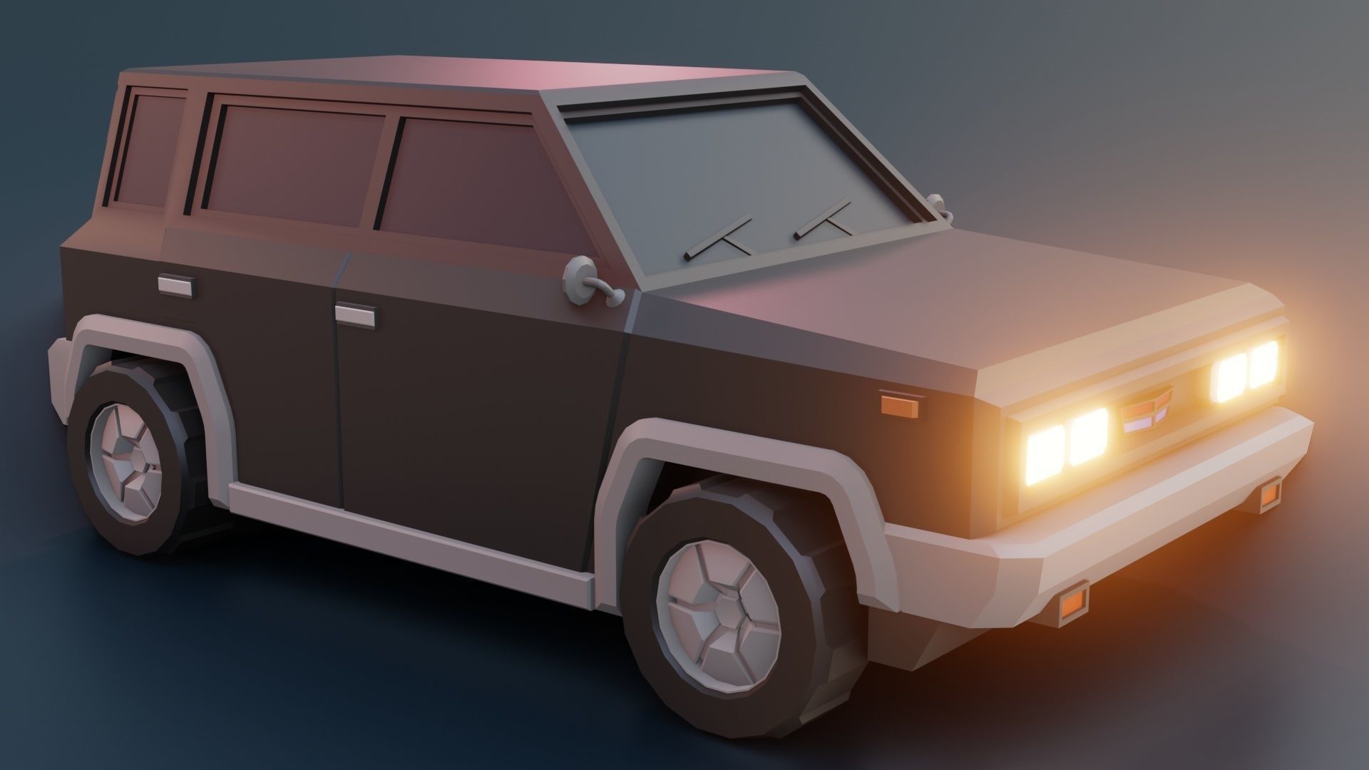 low poly cars vol 04 lowpoly Low-poly 3D model_18