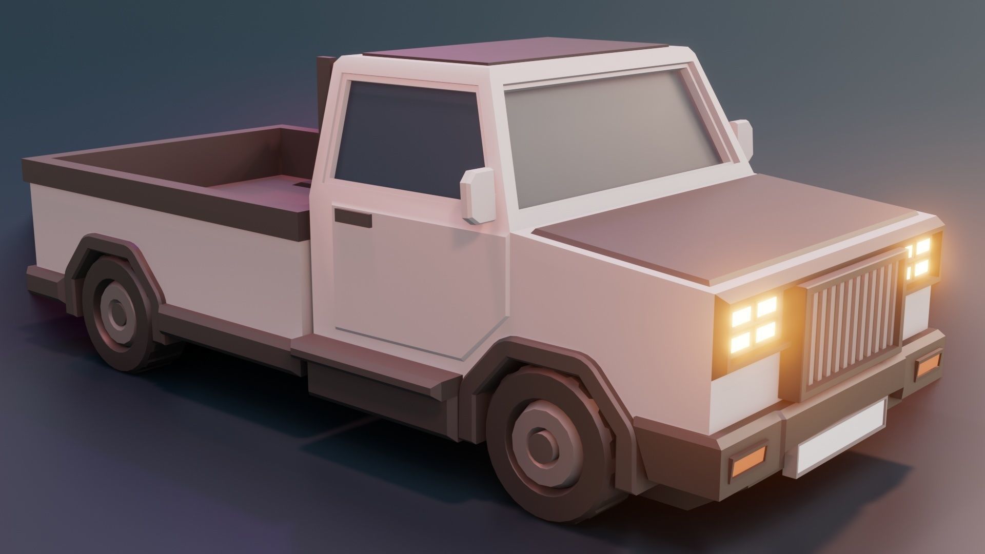low poly cars vol 04 lowpoly Low-poly 3D model_31
