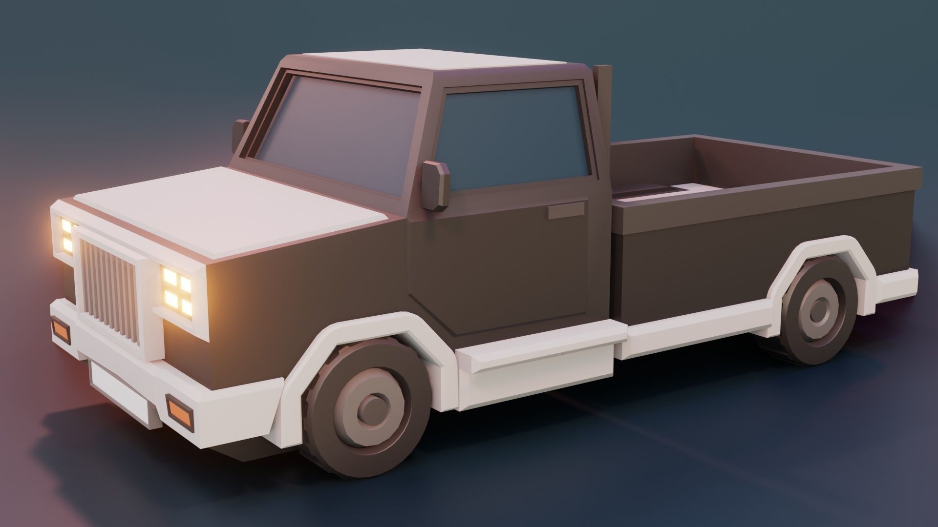 low poly cars vol 04 lowpoly Low-poly 3D model_28