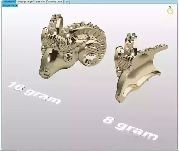bighorn sheep 3D print model