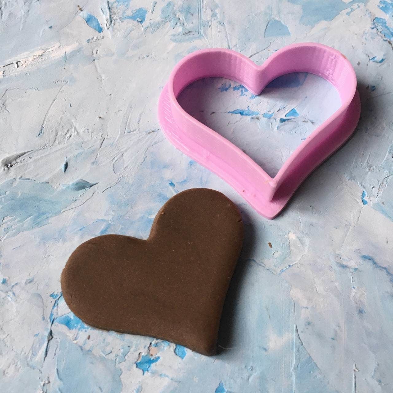 Heart Cookie Cutter 3D print model_7