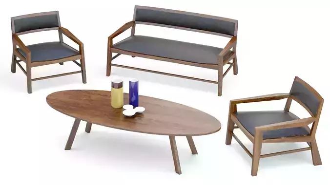 Aruba Armchair  Sofa and Table