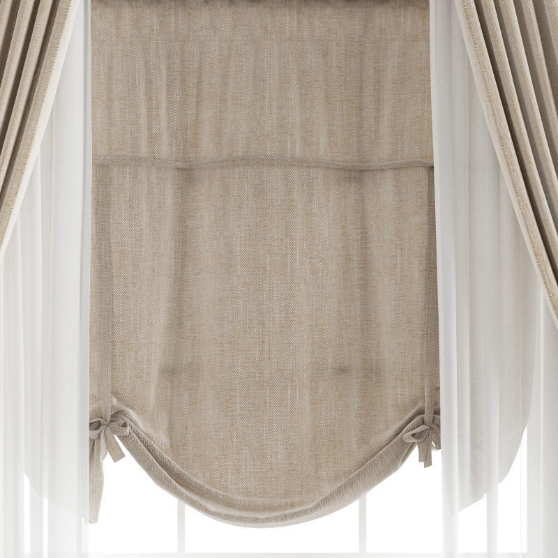 Curtain 323 3D model_6