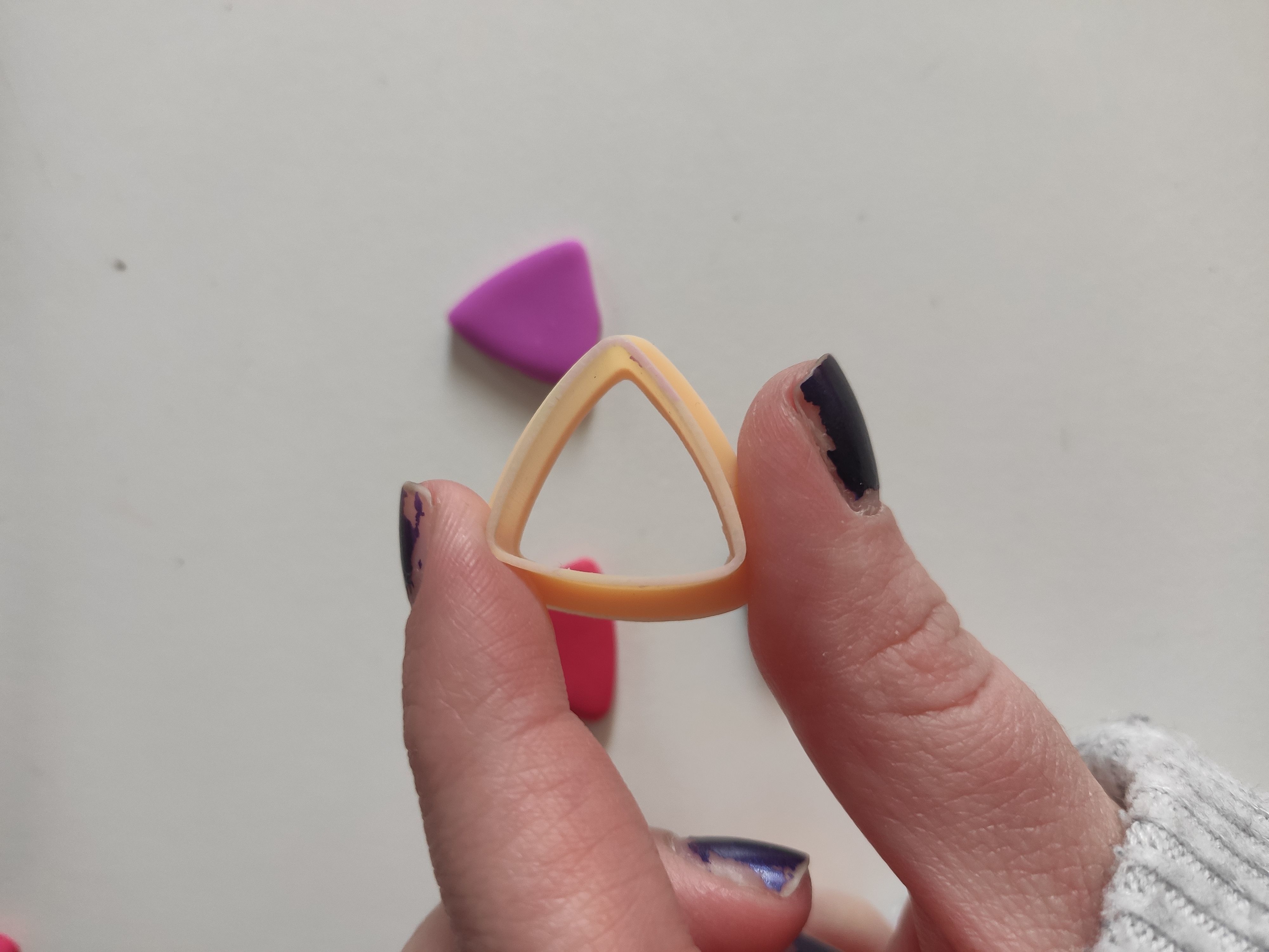 Triangle shaped cutter  Free 3D print model_2