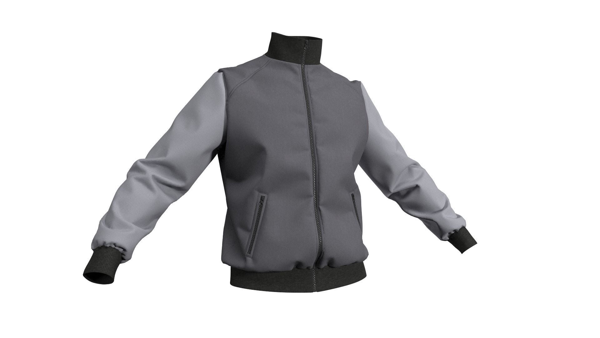 Sports Jacket - Marvelous Designer 3D model | CGTrader