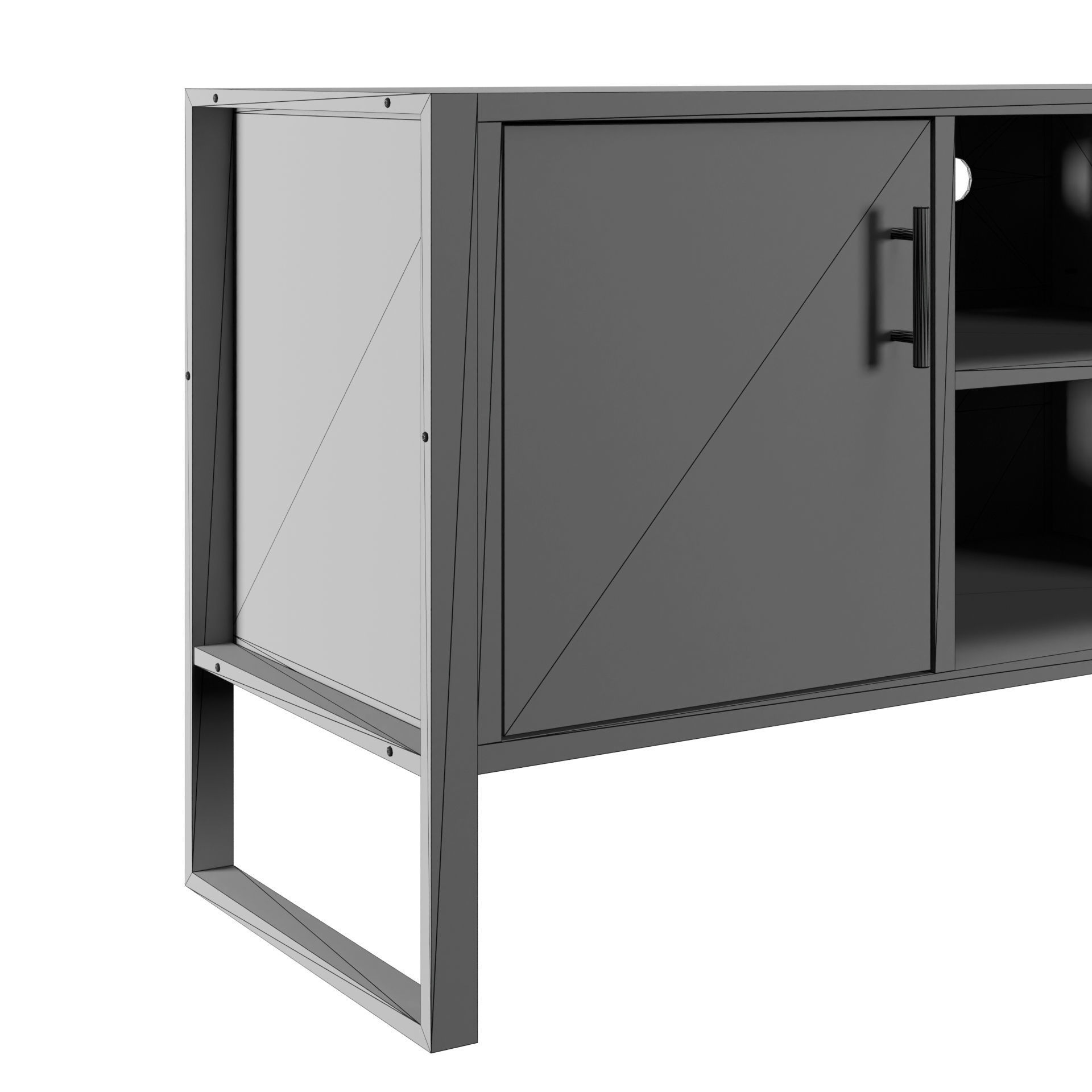 Tumb Loft Low-poly 3D model_5