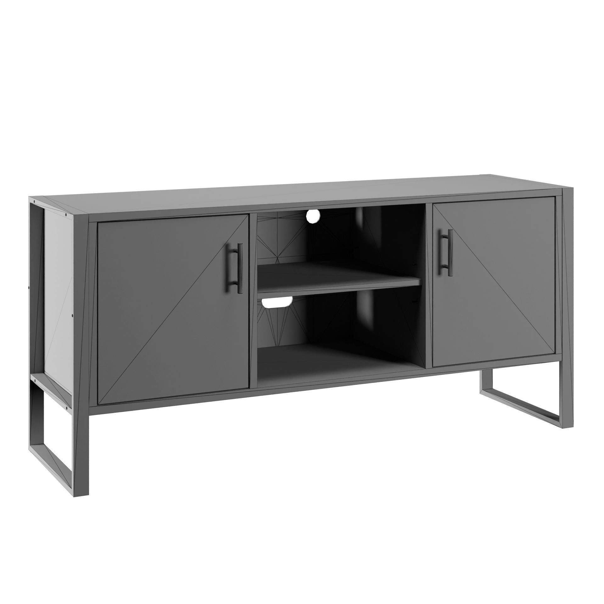 Tumb Loft Low-poly 3D model_4