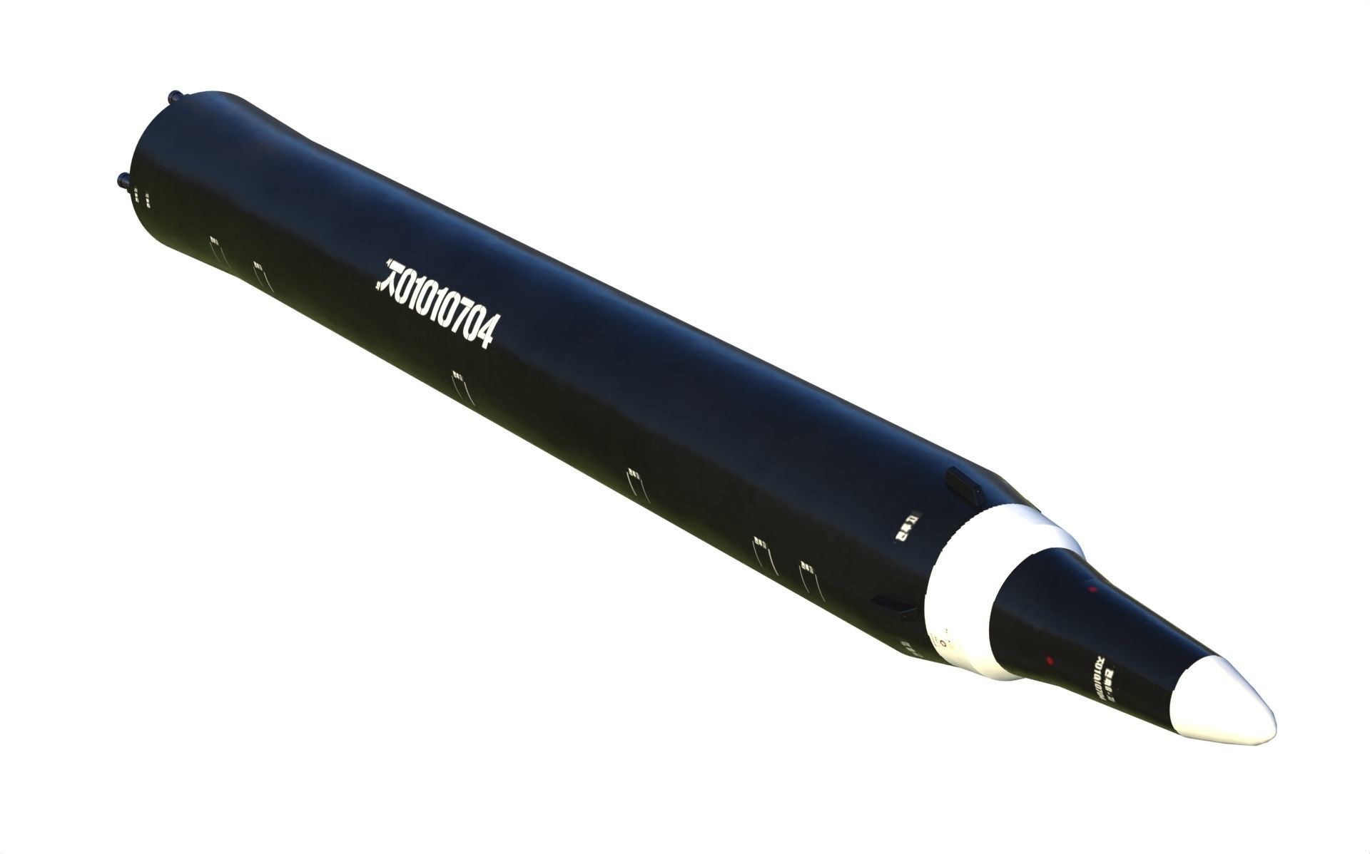 Hwasong 12 missile launcher 3D model_13