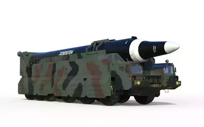 Hwasong 12 missile launcher