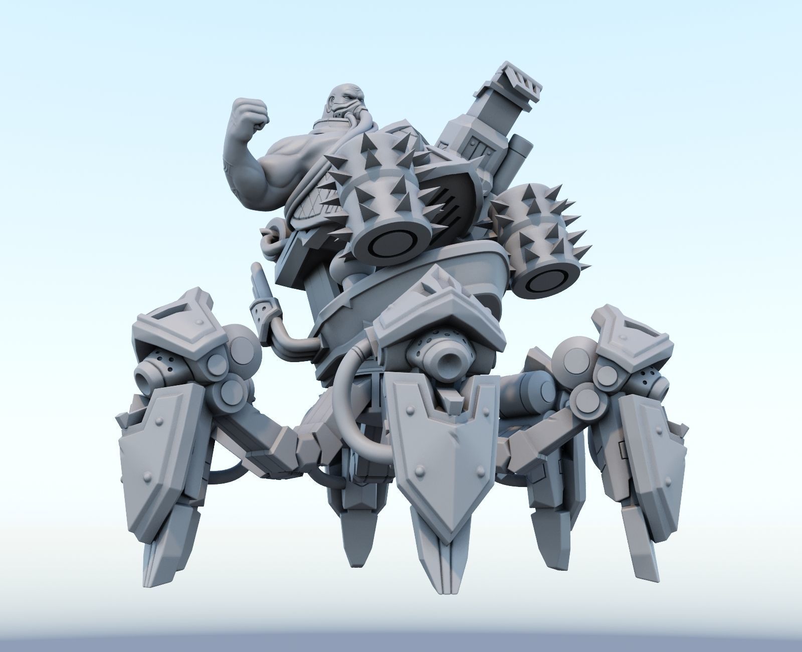 urgot League of Legends 3D print model 3D print model_1