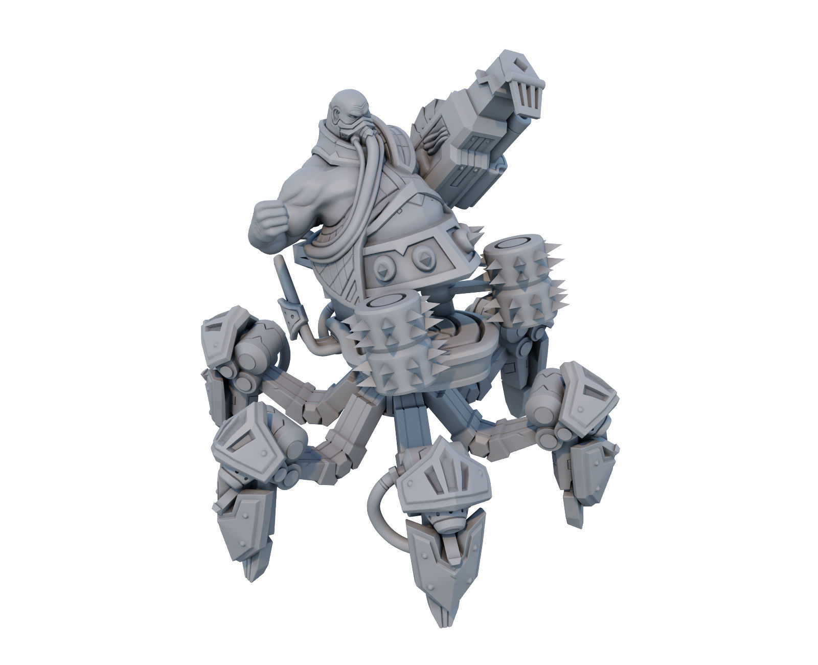 urgot League of Legends 3D print model 3D print model_2