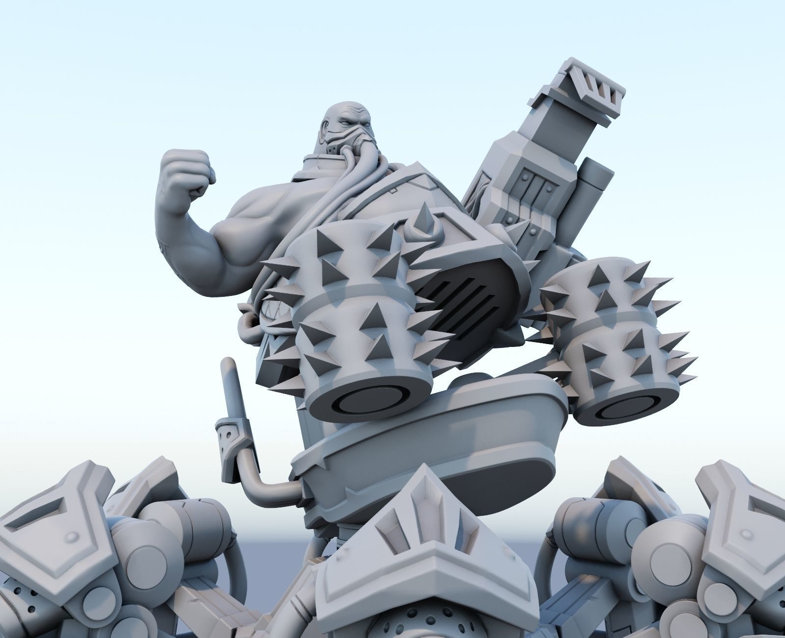 urgot League of Legends 3D print model 3D print model_8