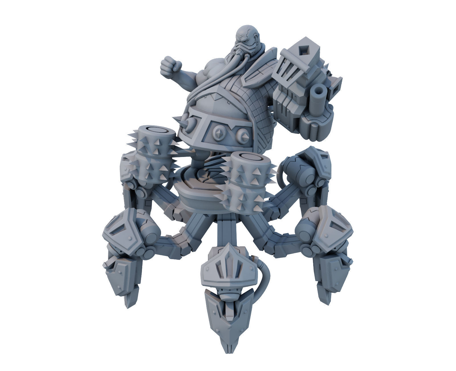 urgot League of Legends 3D print model 3D print model_3