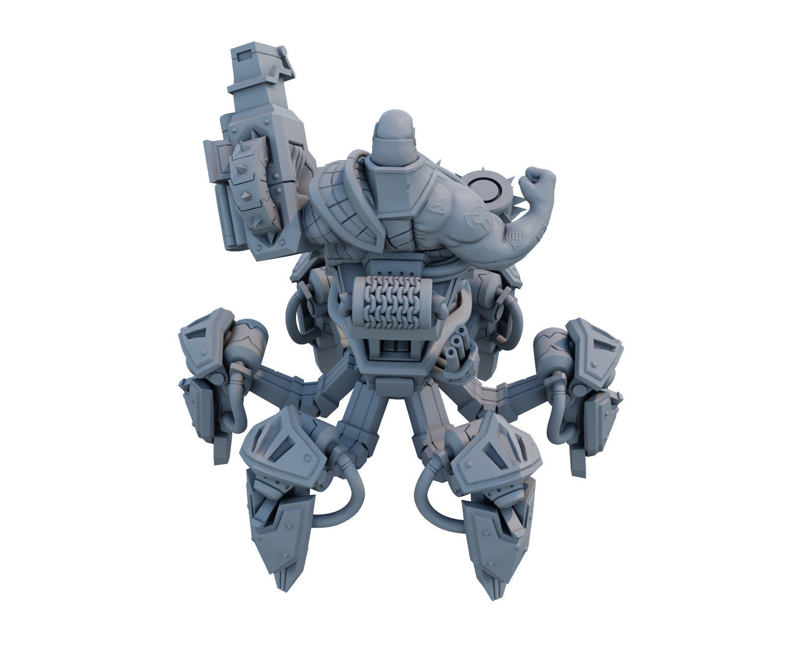 urgot League of Legends 3D print model 3D print model_4