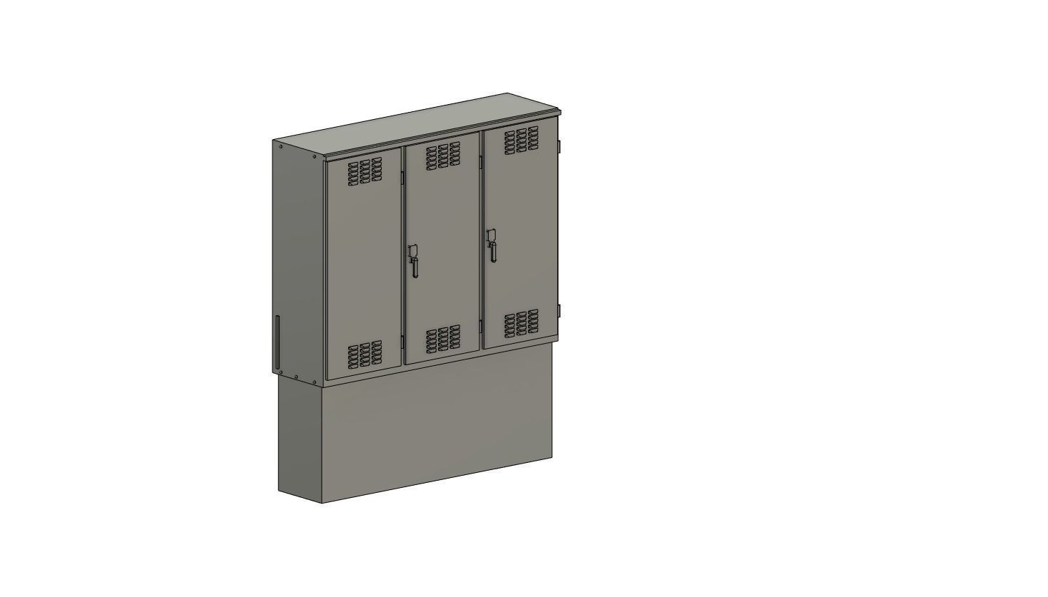 SIG-0002 Signal box set for electric control H0-scale 16 items 3D print model_12