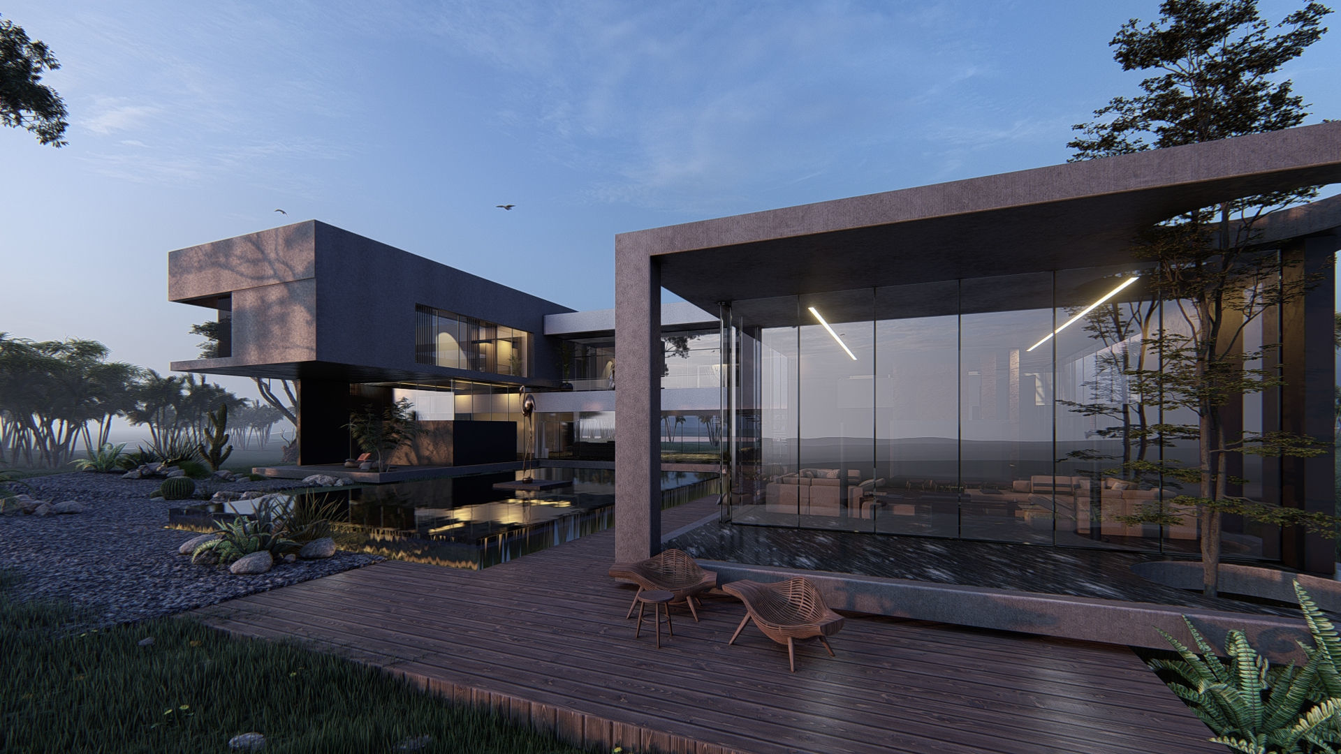 The ultimate OFFER beach houses value pack Modern Organic Archi 3D Model Collection_17