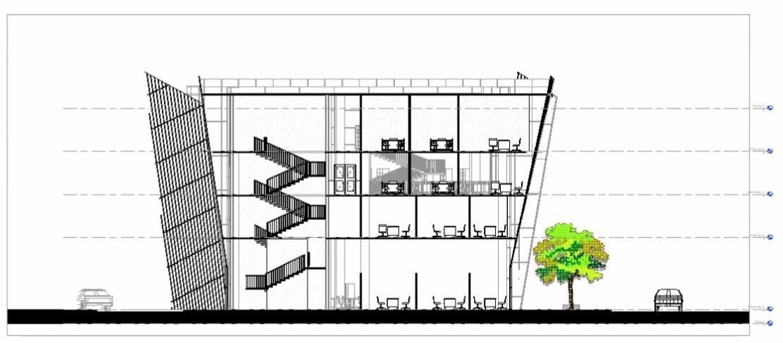 CULTURAL CENTER -compelete revit project -P5 3D model_10