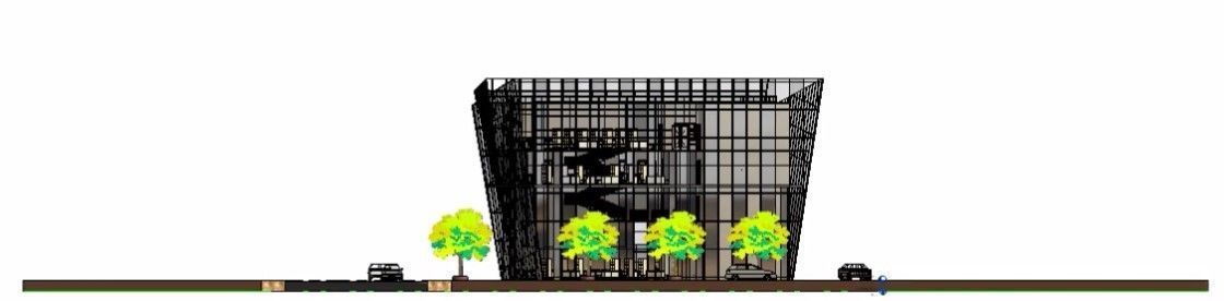 CULTURAL CENTER -compelete revit project -P5 3D model_9